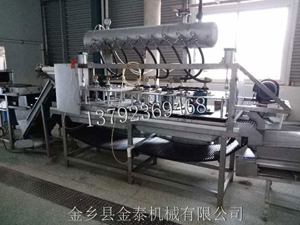 大蒜脱皮机是采用什么原理设计